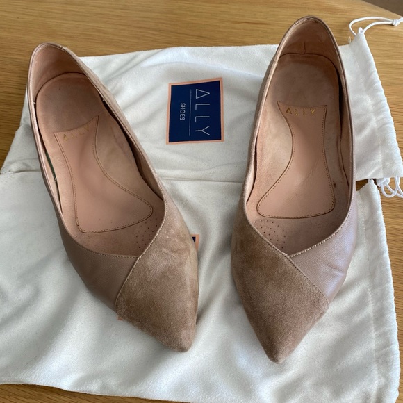 Ally shoes flats, EUC, EU 38.5/US 8 / Extra Wide (D) - Picture 2 of 3